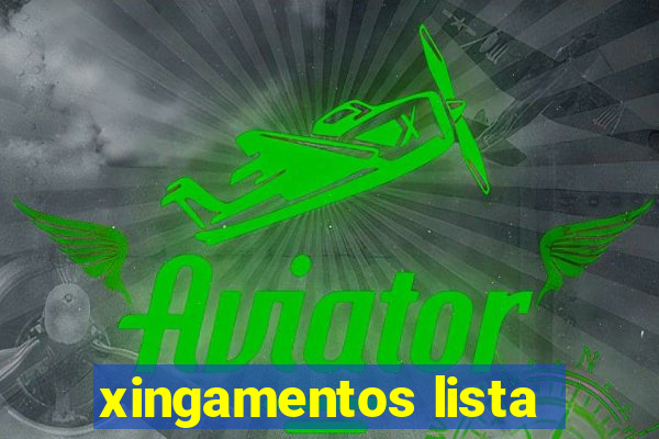 xingamentos lista